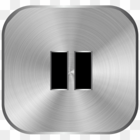 Circle, HD Png Download - grey button png