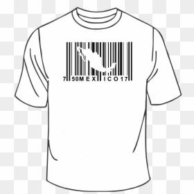 Active Shirt, HD Png Download - código de barras png