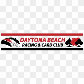 Daytona Racing & Card Club Logo - Graphic Design, HD Png Download - daytona logo png