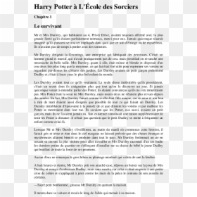 Harry Potter Chapitre 1, HD Png Download - minerva mcgonagall signature png