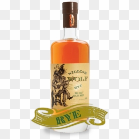 William Wolf™ Pecan Bourbon© - Whiskey Wolf, HD Png Download - rye png