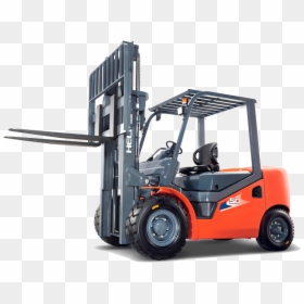 Heil 5 Ton Diesel Forklift, HD Png Download - diesel truck png