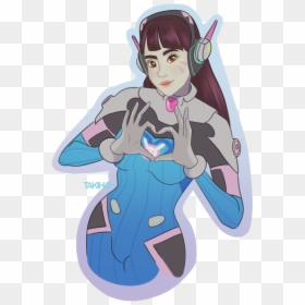 Image - Cartoon, HD Png Download - mercy cute spray png
