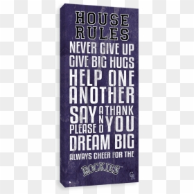 Colorado Rockies House Rules - Book Cover, HD Png Download - colorado rockies png