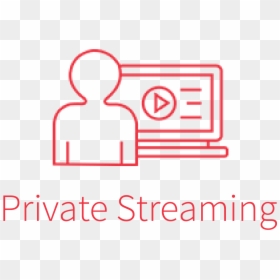 People Watching Video Icon, HD Png Download - streaming icon png