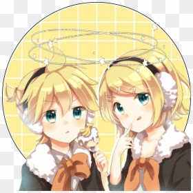 #rin #len #kagamine #vocaloid #rilen #fdp #amino #edit - Edits De Len Kagamine, HD Png Download - rin kagamine png