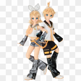 Kagamine Rin And Len Dollfie Dream Dolls - Dollfie Dream Rin Kagamine, HD Png Download - rin kagamine png