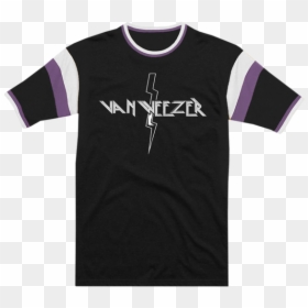Van Weezer Purple 80"s Tee - Van Weezer, HD Png Download - weezer png