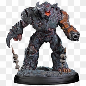 Cyberdemon 19” Statue - Doom 2016 Cyberdemon Png, Transparent Png - doom 2016 png