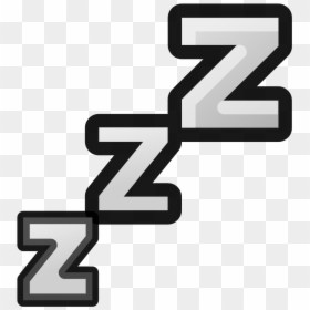 Sleep Zzz Clipart Black And White - Transparent Zzz Clipart, HD Png Download - zzzz png