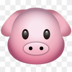 Pig Emoji Png, Transparent Png - emojis png