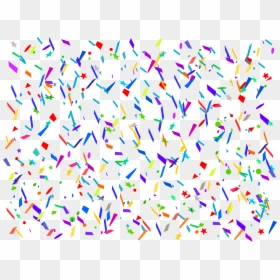 Transparent Background Falling Confetti Png, Png Download - png background