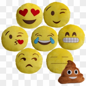Plush Emoji, HD Png Download - emojis png