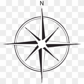 Compass Rose, HD Png Download - compass png
