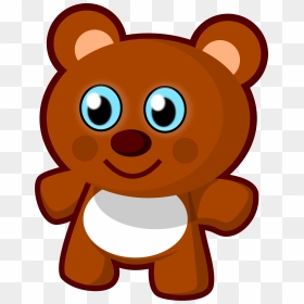 Bear Cartoon Transparent Background, HD Png Download - bear png