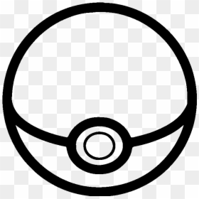 Pokeball Black And White, HD Png Download - pokeball png