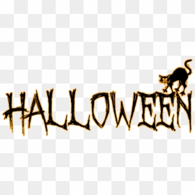 Calligraphy, HD Png Download - halloween png