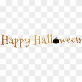 Happy Halloween Clipart Png, Transparent Png - halloween png