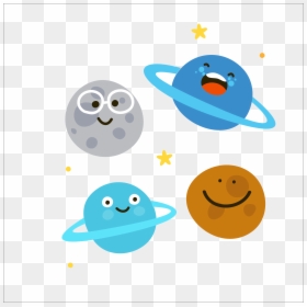 Cartoon Solar System, HD Png Download - planet png