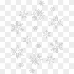 Silver Snowflake Clipart Transparent, HD Png Download - snowflakes png