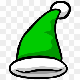 Green Cartoon Christmas Hat, HD Png Download - christmas hat png
