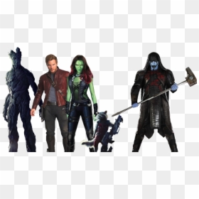 Mcu Ronan The Accuser, HD Png Download - galaxy png