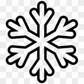 Snowflake Coloring Pages For Kids, HD Png Download - snowflakes png