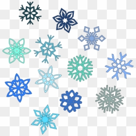 Snow Flakes Clip Art, HD Png Download - snowflakes png