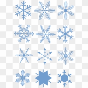 Transparent Background Winter Clipart, HD Png Download - snowflakes png