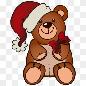 Gáu Nâu Hoạt Hình, HD Png Download - christmas hat png