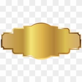 Transparent Gold Name Plate, HD Png Download - gold png