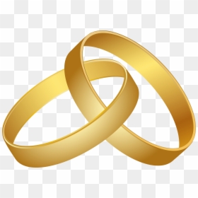 Transparent Background Wedding Ring Clipart, HD Png Download - gold png