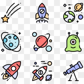 Cell Biology Icon Png, Transparent Png - spaceship png