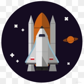 Rocket, HD Png Download - spaceship png