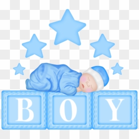 Blue Baby Blocks Clipart, HD Png Download - baby png