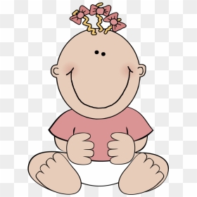 Baby Girl Clip Art, HD Png Download - baby png