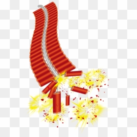 Transparent Background Firecracker Png, Png Download - diwali crackers png