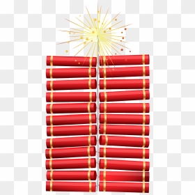 Clipart Firecrackers Png, Transparent Png - diwali crackers png