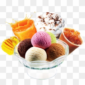 Ice Cream Poster Background, HD Png Download - ice png