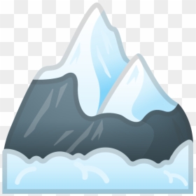 Mountain Emoji, HD Png Download - ice png