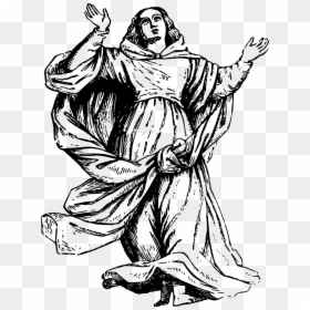 Assumption Of The Blessed Virgin Mary Clip Art, HD Png Download - jesus png