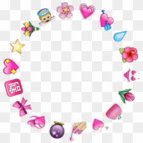 Heart Emoji Circle Png, Transparent Png - aesthetic png