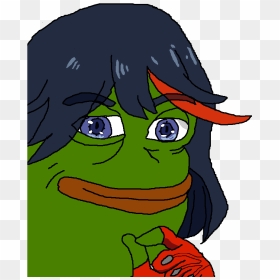 Kill La Kill Pepe, HD Png Download - pepe png