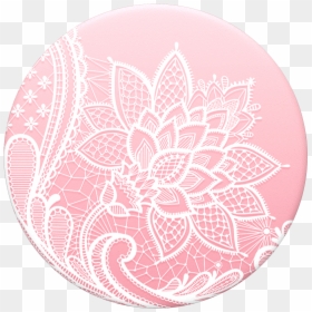 French Lace Popsocket, HD Png Download - lace png