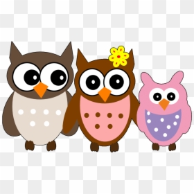 Owls Clipart Family, HD Png Download - family png