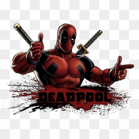 Deadpool Saying Happy Birthday, HD Png Download - deadpool png
