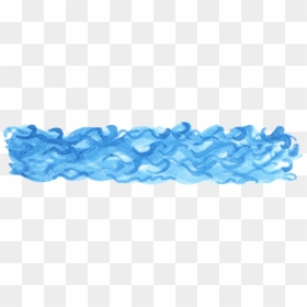 Watercolor Ocean Waves Png, Transparent Png - waves png