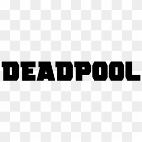 Deadpool Lettering, HD Png Download - deadpool png
