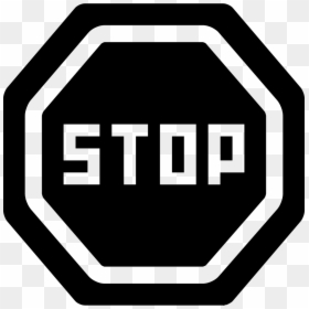 Sign, HD Png Download - stop sign png