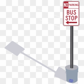 Bus Stop Clipart Transparent Background, HD Png Download - stop sign png